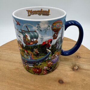 The whole Disney gang Disneyland Resort Ceramic Mug Park & Lots Of Characters,